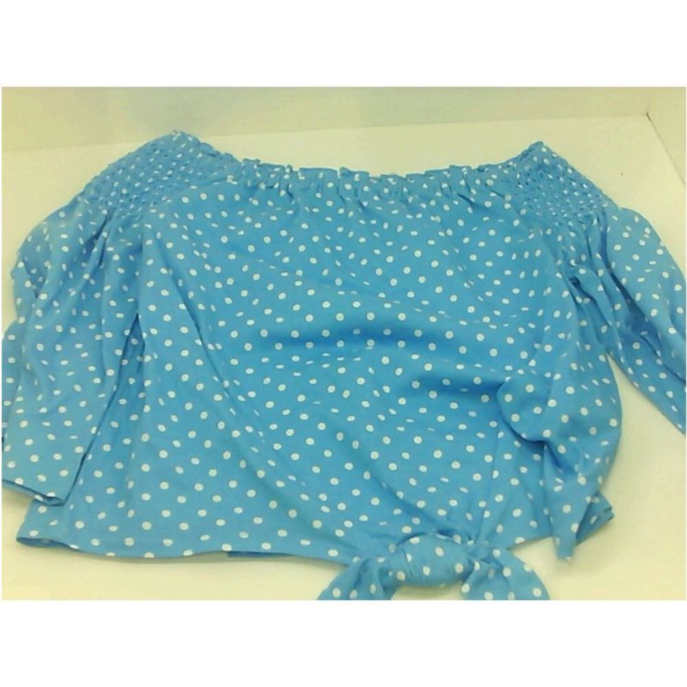 Cloudchaser Girls DESC Blouses & Button-Down Shirt, Light Blue, Size Large